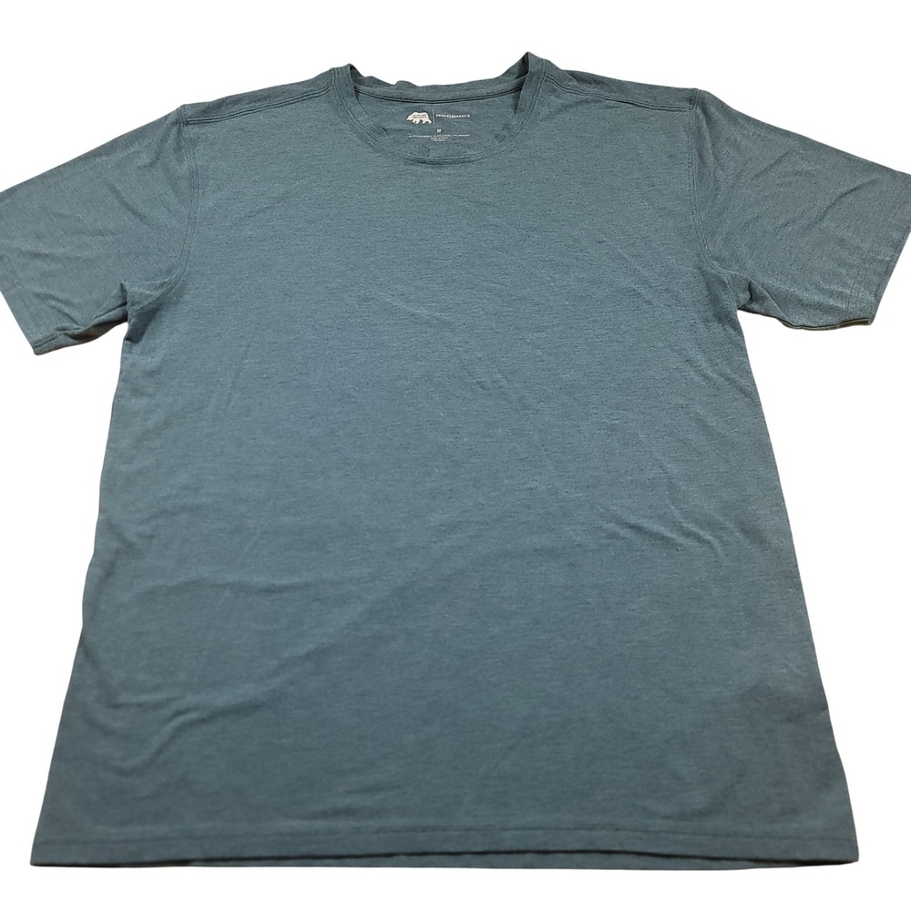 ONWARD‎ RESERVE Performance T-Shirt Men's M Blue Short Sleeve Crew Lyocell Blend